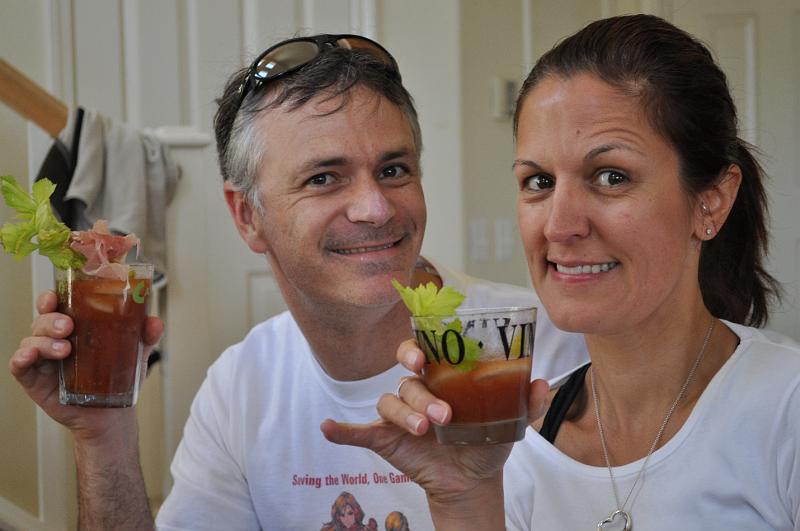DSC_0156.JPG - Enjoying Bloody Mary's watching the World Cup. Go Holland!